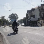 Cars on a Street - Log, Colour and B&W