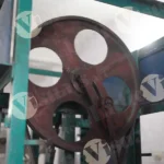 Machine is Working in a Factory - Log, colour and B&W