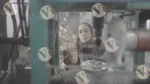 Woman Collecting Paper Plates - Log, colour and B&W - Image 3