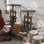 Paper Plates Making Factory - Log, colour and B&W