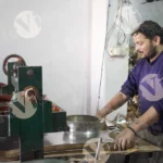 Cutting Paper Plates - Log, colour and B&W