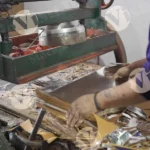 Machine Cutting Paper Plates - Log, colour and B&W