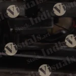 Making Paper Plate in a Factory - Log, colour B&W