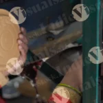 Paper Plate Making in a Factory - Log, colour and B&W
