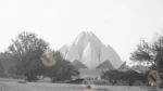 Lotus Temple - Log, colour and B&W - Image 2
