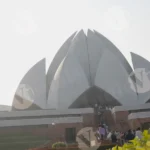 Lotus Temple - Log , colour and B&W