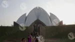 Lotus Temple - Log, colour and B&W