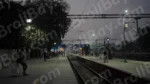Railway Station - Log, colour and B&W