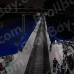 Railway Track - Log, colour and B&W