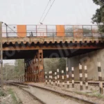 Train Track - Log, colour and B&W