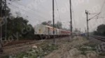 Train on Track - Log, colour and B&W