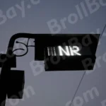 Display Board in Railway Station - Log, colour and B&W