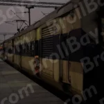 The Train is Leaving From The Railway Platform - Log, colour and B&W