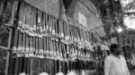 Selling Belt in a Market - Log, colour and B&W - Image 2