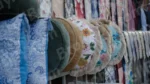 Selling pillow in a Local Market - Log, colour and B&W