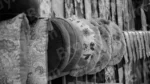 Selling pillow in a Local Market - Log, colour and B&W - Image 2