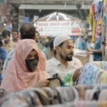 People Buying Clothes - Log, colour and B&W