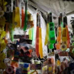 Selling Toys on Street - Log, colour and B&W