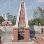 Jantar Mantar Stairs - Log, colour and B&W