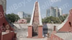 Jantar Mantar Stairs - Log, colour and B&W