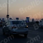 Vehicles are Running in the Evening - Log, colour and B&W