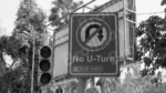 No U-Turn Board - Log, colour and B&W - Image 2