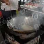 Making Bhature - Log, colour and B&W
