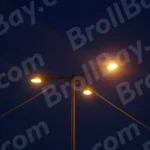 Street light - Log, colour and B&W