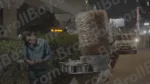Man Selling Paani Puri (Puchka) - Log, colour and B&W - Image 3