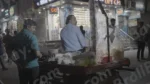Man Selling Snacks on a Stall - Log, colour and B&W - Image 3
