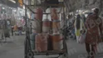 Water Bottle in a Rickshaw - Log, colour and B&W - Image 3