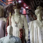 Groom Wedding Dress - Log, colour and B&W