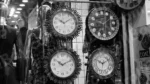 Selling Wall Clocks in a Market - Log, colour and B&W - Image 2