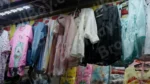 Girls Clothes in a Street Market - Log, colour and B&W