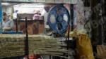 Sugar Cane Stall - Log, colour and B&W