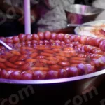 Gulab jamun Sweet Dessert - Log, colour and B&W