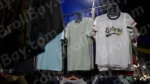 T-shirts in a Market - Log, colour and B&W