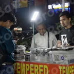 Phone Tempered Glass Stall - Log, colour and B&W