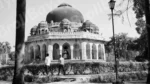 Monument in Lodhi Garden - Log, colour and B&W - Image 2