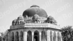Monument Lodhi Garden - Log, colour and B&W - Image 2