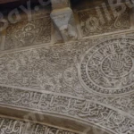 Inside View of Monument - Log, colour and B&W