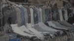 Selling Clothes on a Stall - Log, colour and B&W - Image 3