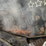 Seek kebab - Log, colour and B&W