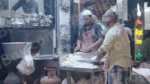 Making Naan - Log, colour and B&W