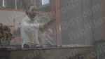 Man Making Kebab Seek - Log, colour and B&W - Image 3