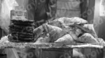 Samosa in a Shop - Log, colour and B&W - Image 2