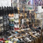 Footwear in Local Market - Log, colour and B&W