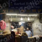 Local Bakery in a Market - Log, colour and B&W