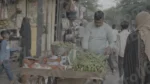 Man Selling Vegetables in a Street Market - Log, colour and B&W - Image 3