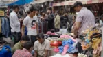 Clothes in a Local Market - Log, colour and B&W